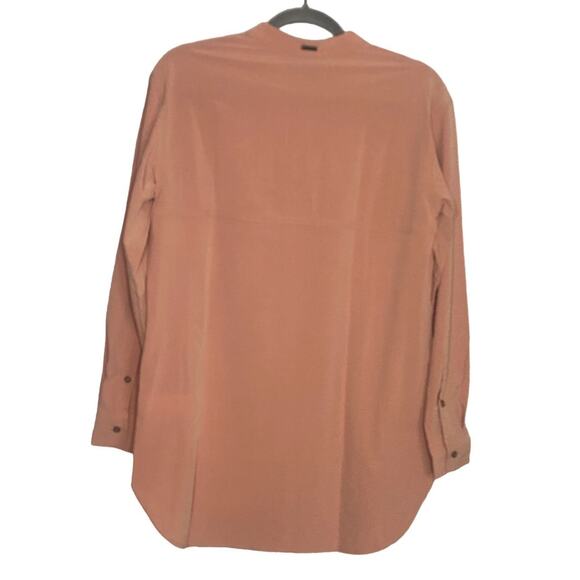 NWT prAna Relaxed Railay Lightweight Button Long Sleeve Top UPF 50+ Top S Pink - Picture 11 of 15